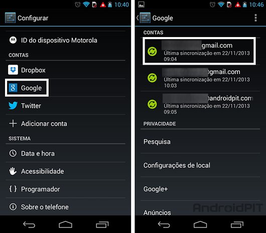 Backup Android