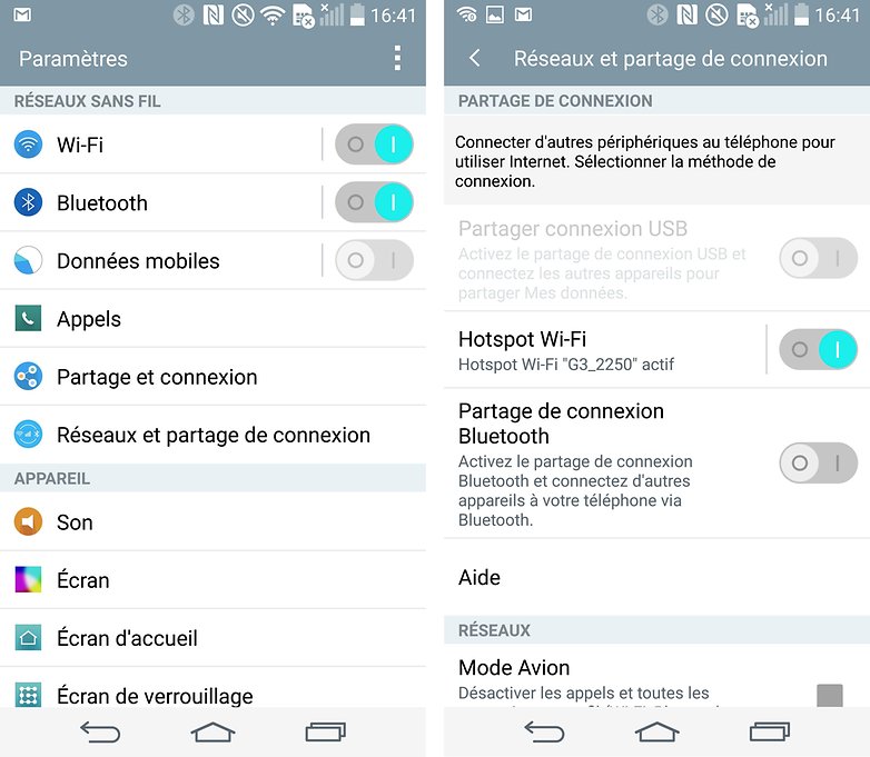 comment partager internet orange