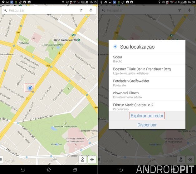 Google Maps La Mise Jour Apporte L Aspect D Android L Et La