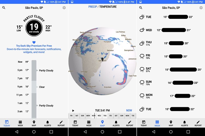 Os Dez Melhores Aplicativos E Widgets De Clima Para Android AndroidPIT