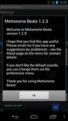 Metronome Beats, il metronomo Android per eccellenza