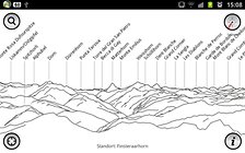 PeakFinder Alps - So bekommen Gipfel Namen