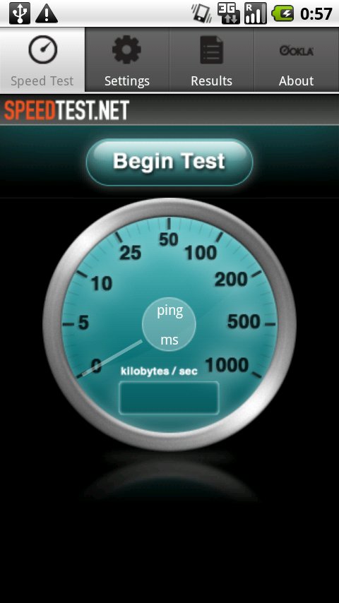 net speed test by ookla