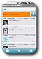 twidroid for twitter