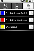 ColorDict Wörterbuch