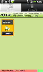 App 2 SD - Move apps to SD card