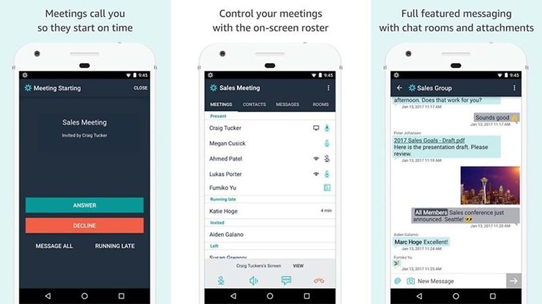Amazon Chime screenshot 840x472