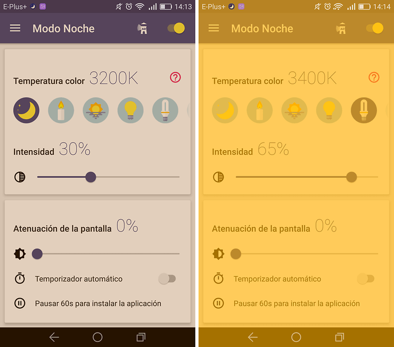 modo noche androidpit