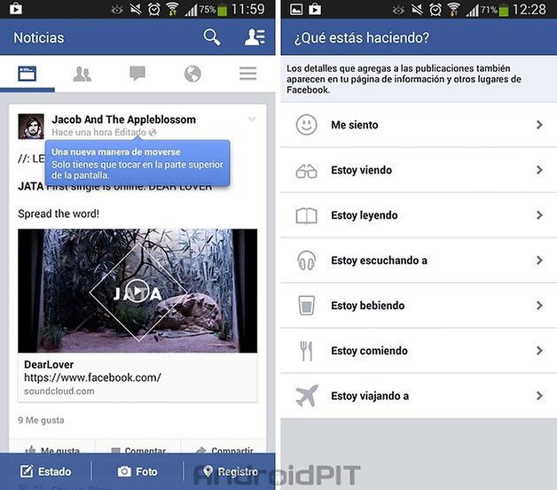 facebook interfaz androidpit