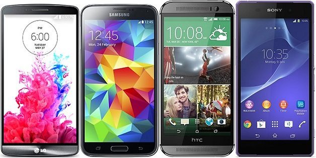 lg g3 s5 one m8 xperia z2