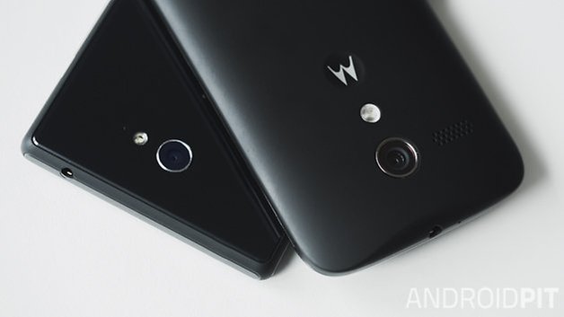 comparacion moto g xperia m2 5