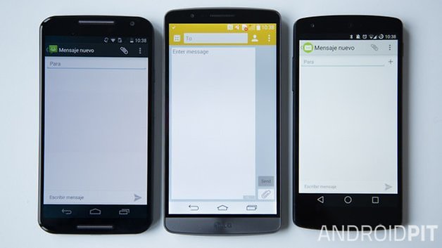 motorola pantalla