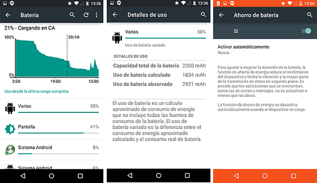 software funciones android lollipop 8
