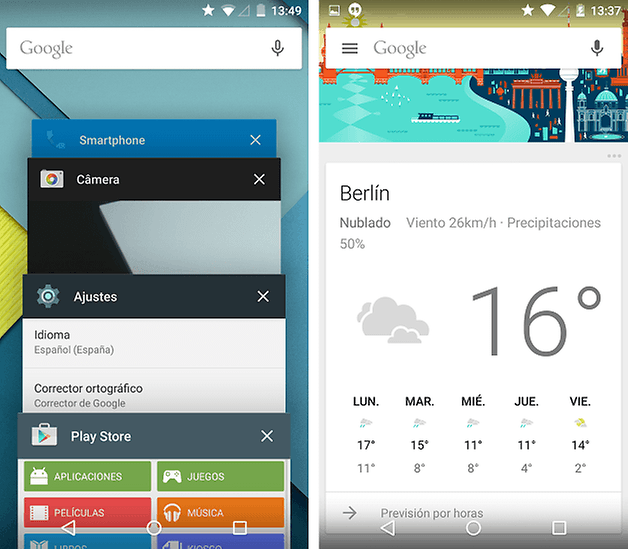 software funciones android lollipop 9