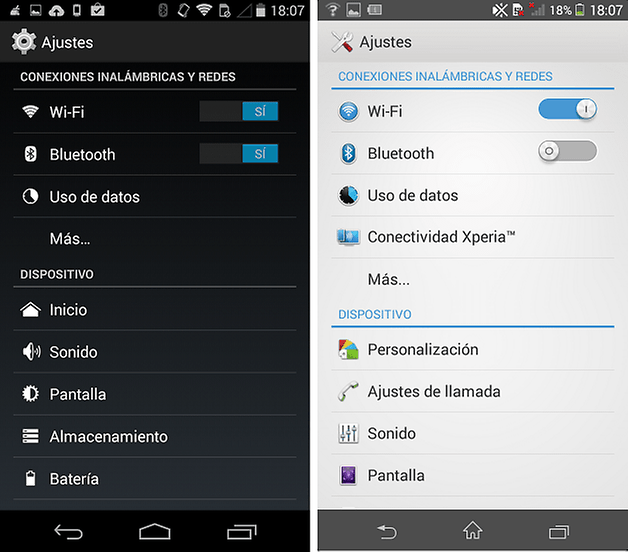 software moto g xperia m2 3