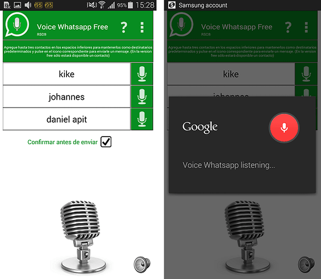 voice whatsapp free