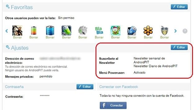 mi pagina newsletter