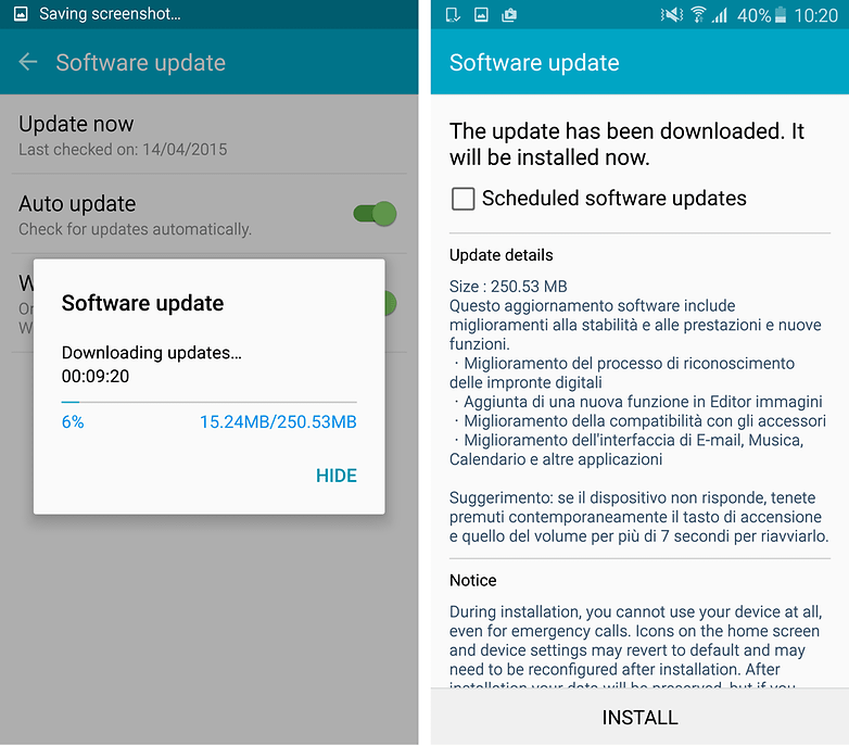 samsung galaxy s6 edge lollipop androidpit