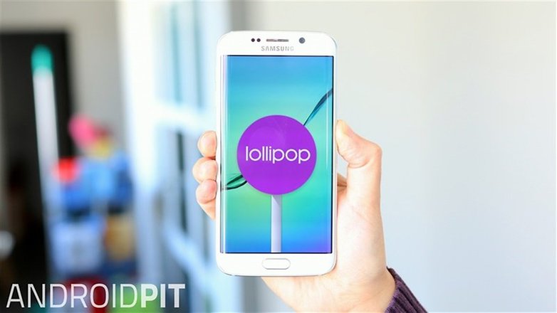 samsung galaxy s6 edge lollipop