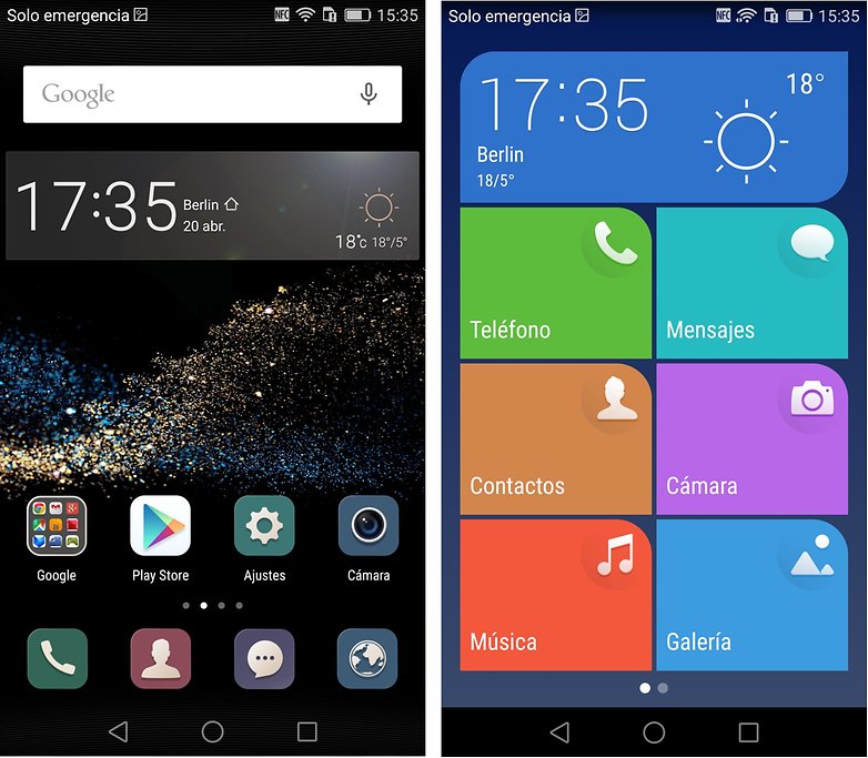 software huawei p8 3