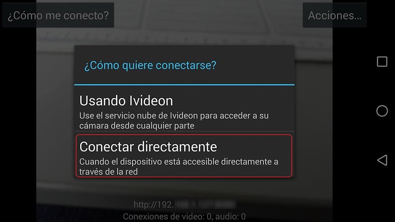 utilizar androidpit smartphone webcam
