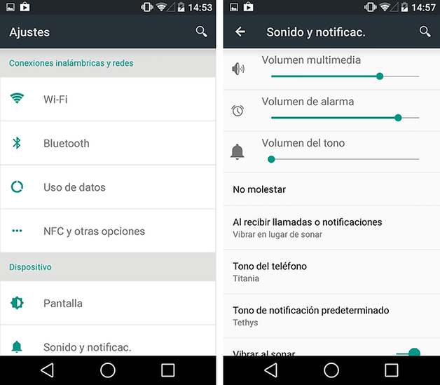 ajustes andoridl androidpit