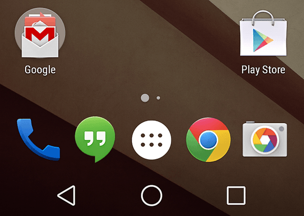 botones android L