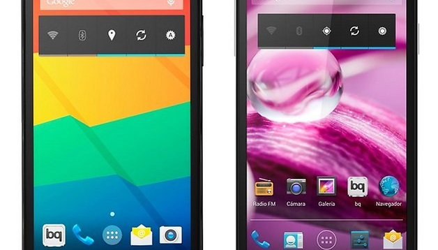 Comparación - bq Aquaris E5 FHD vs bq Aquaris 5.7