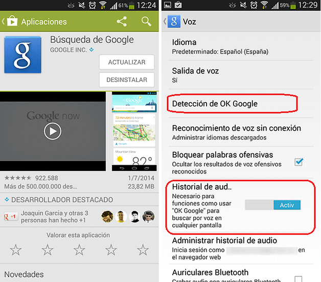 ok google espanol 2