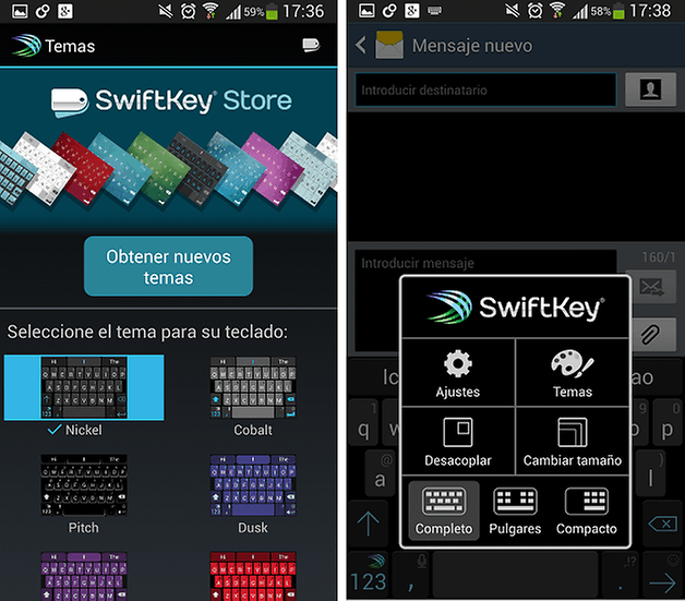 swiftkey vs android l teclado 3