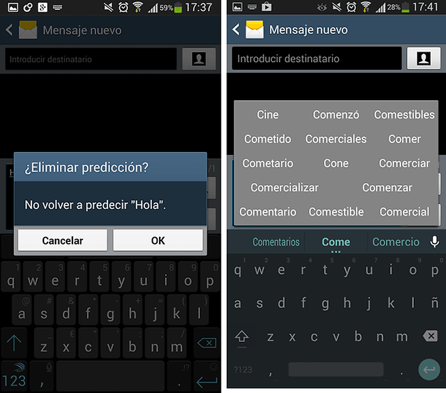 swiftkey vs android l teclado 4