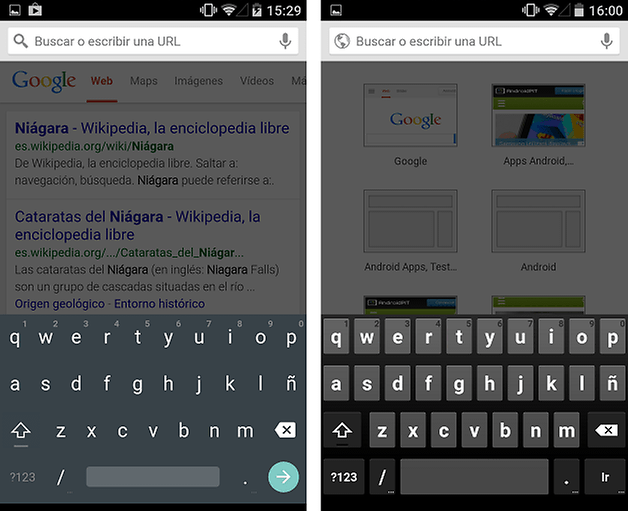 teclado android l