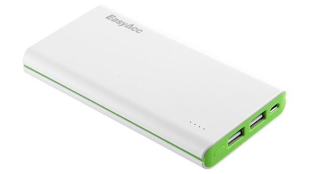 easyacc 10000mah white green edit