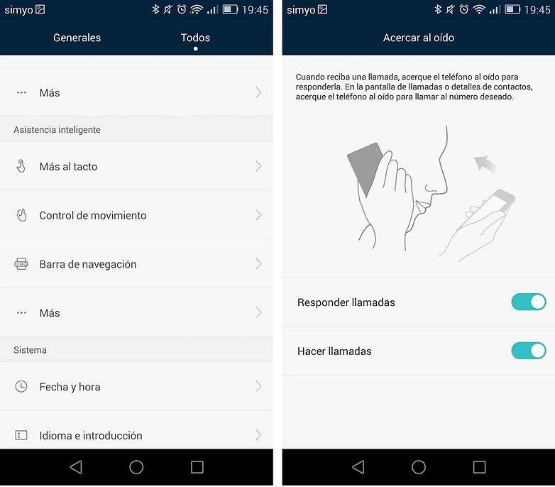 hacer llamadas honor 6