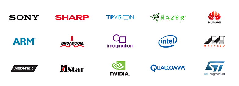 wall of CES logos