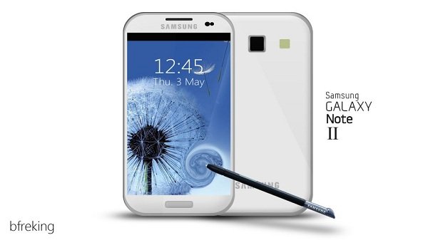 Samsung Galaxy Note 2 pantalla irrompible cuatro núcleos