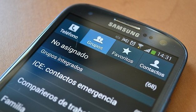 C&oacute;mo gestionar grupos de contactos en el Samsung Galaxy S4