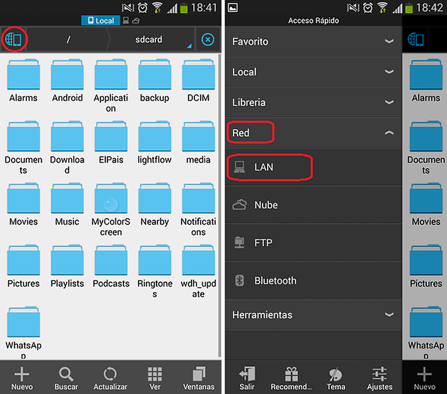 pelis ordenador android 12