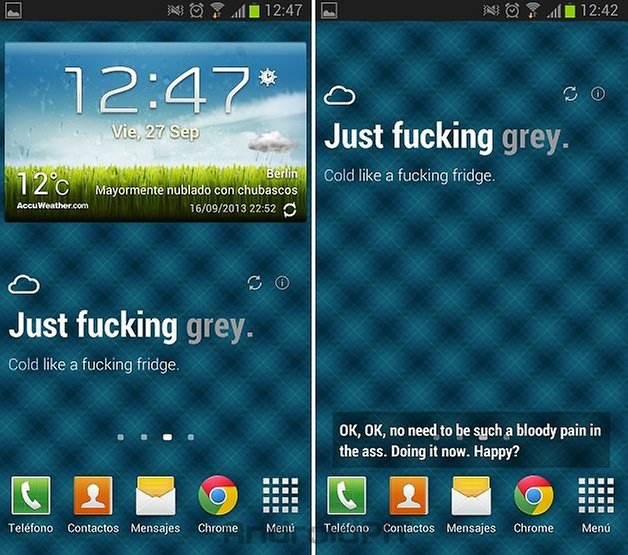 FWeather widget android 3