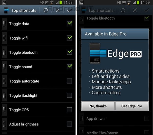 edge quick action 3