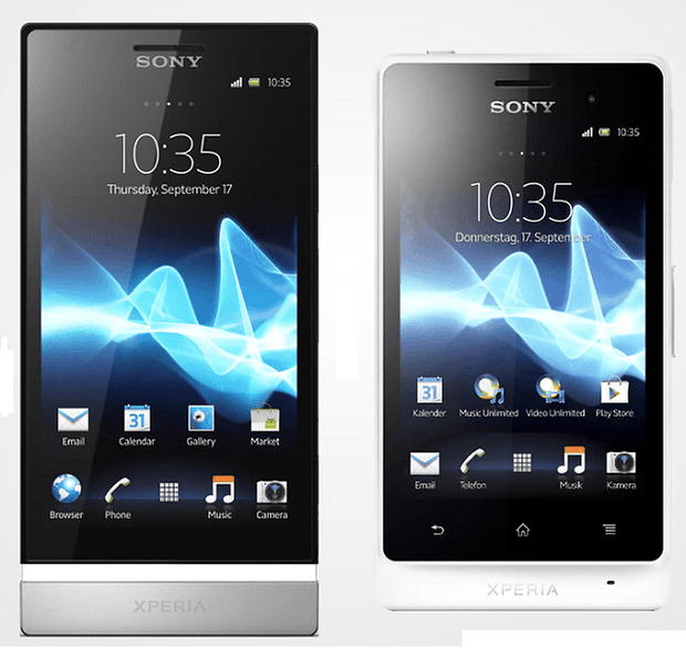 xperia go xperia p