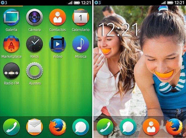 Firefox interfaz