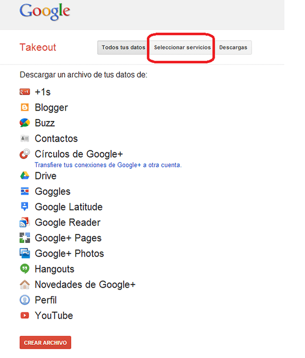 exportar feeds google reader