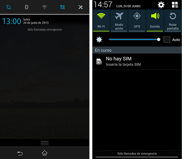 Xperia UI Touchwiz 4