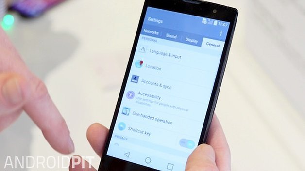 lg magna settings
