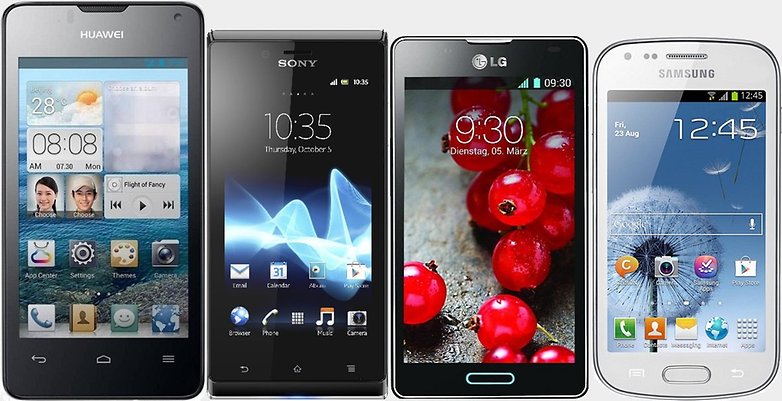 huawei ascend g510 xperia j lg l7 ii galaxy trend