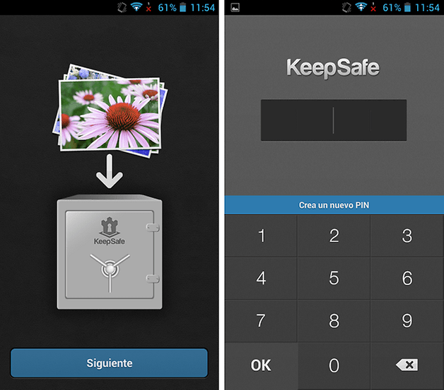 oculte imagenes keepsafe