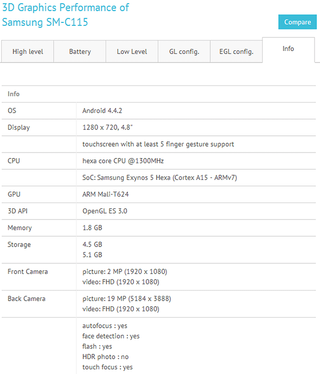 samsung sm c115 galaxy s5 zoom