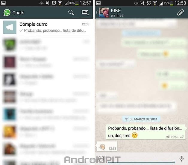 whatsapp lista difusion 5