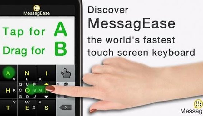 MessagEase - Una nueva de escribir mensajes, aunque necesita práctica